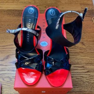 Ivanka Trump Snakeskin Heels